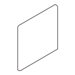 Bruselas 6" x 6" Surface Bullnose Corner Exterior in Bone