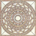 Creekstone 40" x 40" Star Mosaic Universal Medallion