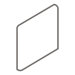 Creekstone 6 1/4" x 6 1/4" Surface Bullnose Corner in Gold
