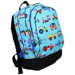 Olive Kids Trains, Planes & Trucks Backpack in Blue