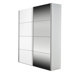 Kick  Sliding Door Wardrobe in White