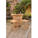 Montego 3 Piece Bar Height Dining Set
