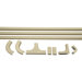 1" Latching Duct Cable Management Kit in Ivory