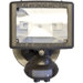 Motion Activated Halogen Light in Bronze