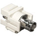 BNC Wire Modular Insert in White