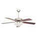 52" Heritage Square 5 Blade Ceiling Fan