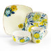 Fiore Di Acqua 16 Piece Dinnerware Set