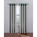 Venetian Blackout Grommet Window Drape in Mushroom