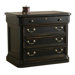 Dawson Executive Lateral File Cabinet with Leather Inlay