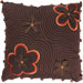 T-2371 18" Decorative Pillow in Chocolate