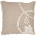 T-2787 18" Decorative Pillow in Beige