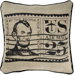 T-3806 18" Decorative Pillow in Beige