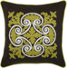 T-3844 18" Decorative Pillow in Brown