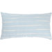 T-3504A 21" Decorative Pillow in Grey Blue / Off White