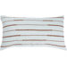 T-3504C 21" Decorative Pillow in Light Aqua / Brown