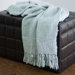 T-0113 Throw in Spa Blue