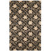 Country Black/Beige Bubblerary Rug