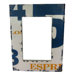 Number Distressed Mirror