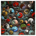 Dark Light Square Wall Decor