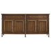 European Farmhouse Four Doors Campagne Cabinet