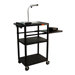 Plastic Presentation Station in Black