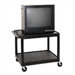 27" High,  Low Priced Open Shelf Table with Electric