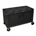 Industrial Storage Cart with Cabinet