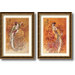 Wealth and Prosperity Framed Print by Chinese (Set of 2)