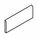 Allora 3" x 18" Light Polished Bullnose in Argento