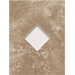 Ash Creek 9" x 12" Glazed Wall Tile Accent with Diamond Cutout in Walnut