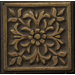 Renaissance 2" x 2" Roma Insert Tile in Antique Bronze