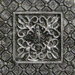 Camelot 2" x 2" Igraine Dot in Silver