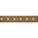 2" x 12" Romansa Ariel Travertine Molding in Noce