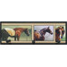 Horse Snapshots Wall Plaque with Wooden Pegs