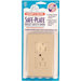 Safe Plate Electrical Outlet Cover in Almond