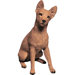 Original Size Miniature Pinscher Sculpture in Red