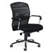 High-Back Mesh Tilter Executive Chair with Fixed Height Molded Arms