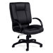 Luxhide High-Back Leather Office Chair