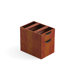 Laminate Half Pedestal in Mahogany or Cherry