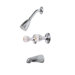 Concord Two-Handle Diverter Tub and Shower Faucet