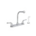 Sanibel Two Handle Centerset Kitchen Faucet with Spray