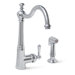 Sonoma One Handle Single Hole Kitchen Faucet with Matching Side Spray