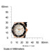 Women's Angel Round Watch