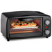 4-Slice Toaster Oven in Black