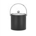Bartender's Choice Fun Colors 3 Qt Ice Bucket in Black