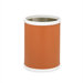 Bartender's Choice Fun Colors 10" Round Waste Basket in Spicy Orange