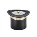 Sophisticates Top Hats Ice Bucket with Brass Band in Black