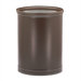 Stitched Waste Basket in Chocolate