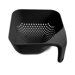 Small and Medium Square Colander in Black
