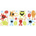 Little Monsters Glow in the Dark Wall Art Kit